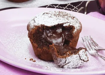 Queques de chocolate húmidos