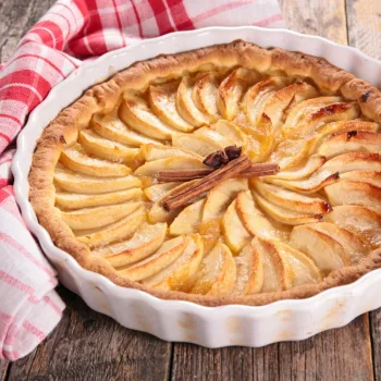 Tarte de maçã à portuguesa