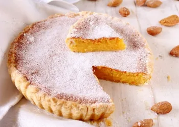 Tarte de feijão cremosa