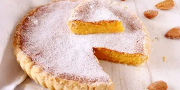 Tarte de feijão cremosa