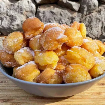 Sonhos de cenoura fofinhos
