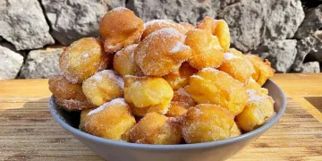 Sonhos de cenoura fofinhos