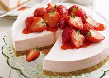 Cheesecake de morango