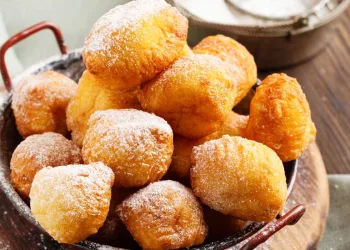 Sonhos de laranja fofinhos