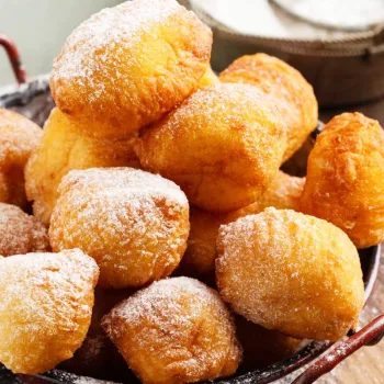 Sonhos de laranja fofinhos