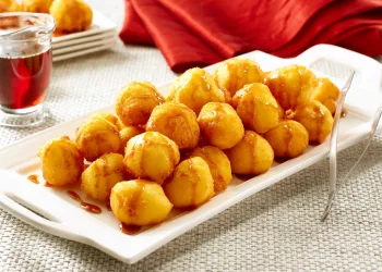 Sonhos de laranja e cenoura fofinhos