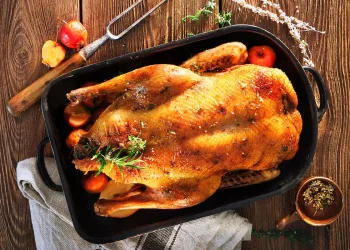 Pato assado à Portuguesa