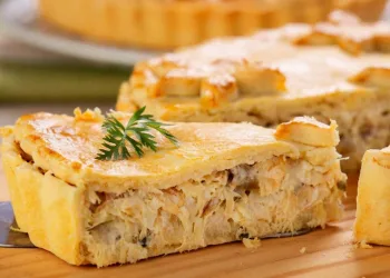 Tarte de bacalhau