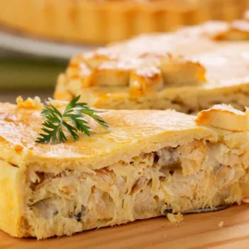 Tarte de bacalhau