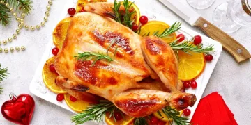 Peru de Natal recheado