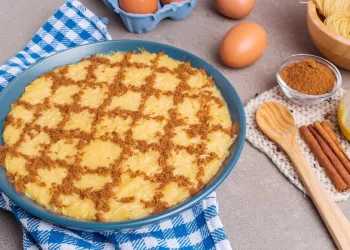 Aletria cremosa à moda antiga