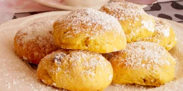 Broas de abóbora e nozes