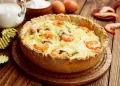 Quiche de camarão