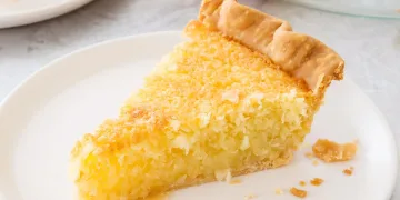 Tarte de coco cremosa