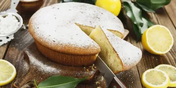 Bolo de natas e limão