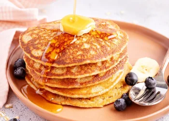 Panquecas de aveia e banana