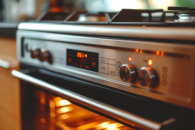 Forno e placa de cozinha