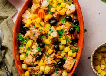 Carne de porco à Alentejana