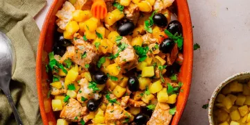 Carne de porco à Alentejana