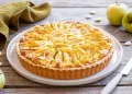 Tarte de maçã e amêndoa