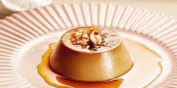 Pudim de café com leite condensado