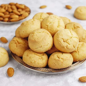 Biscoitos de amêndoa