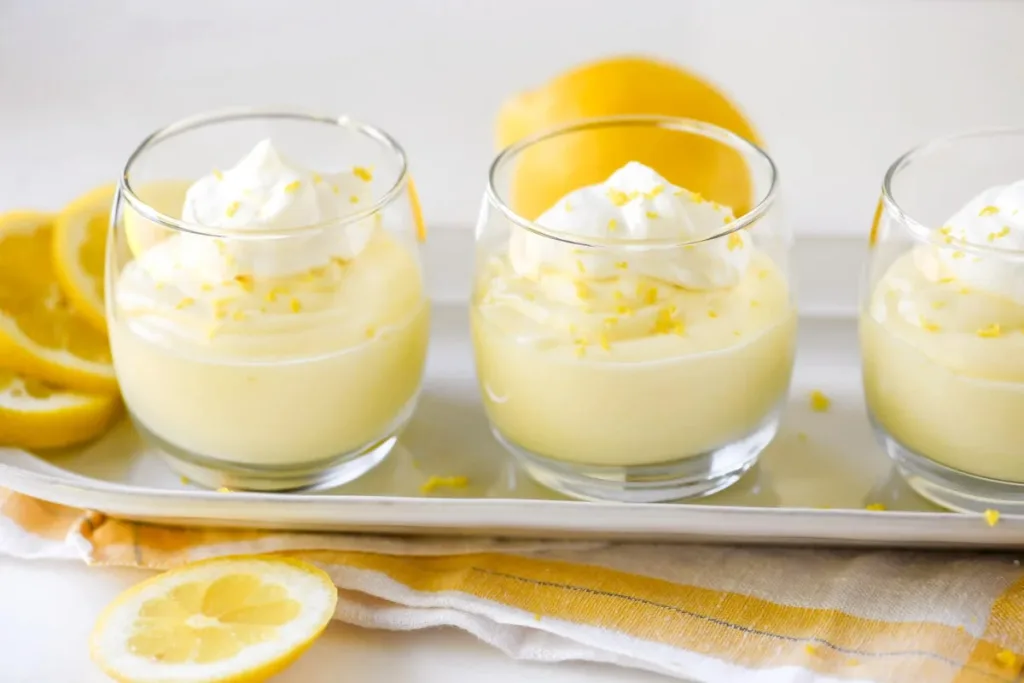 Mousse de limão com iogurte