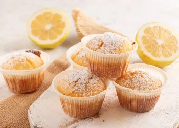 Queques de limão fofinhos