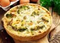 Quiche de atum e legumes