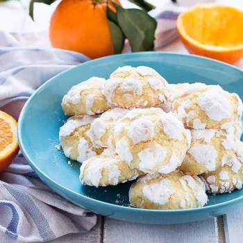 Biscoitos de laranja