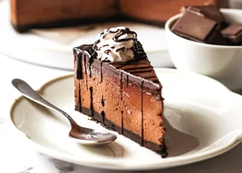 Cheesecake de chocolate