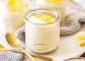 Mousse de limão com natas