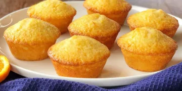 Muffins de laranja