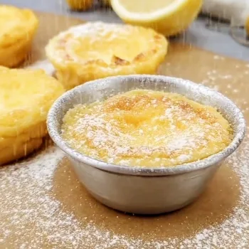Queijadas de limão