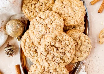 Bolachas de aveia e canela