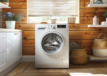 Não deixe a roupa na máquina