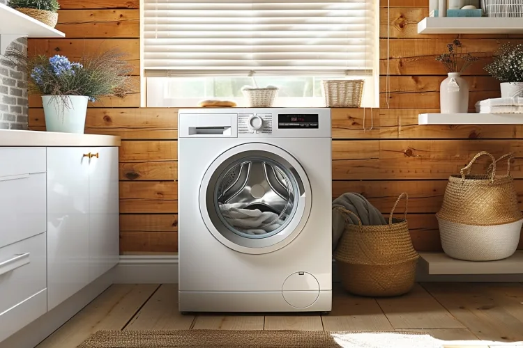 Não deixe a roupa na máquina