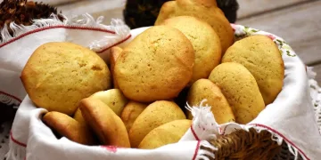 Biscoitos de azeite, mel e canela