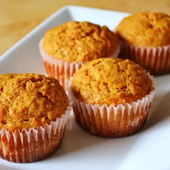 Muffins de cenoura