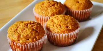 Muffins de cenoura