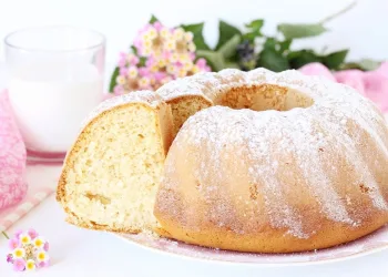 Bolo de natas fofinho