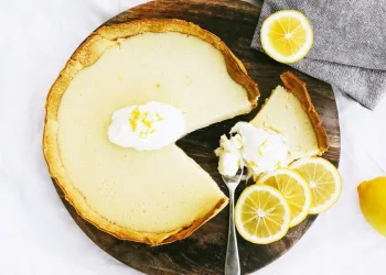 Tarte de leite condensado e limão