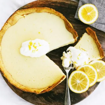 Tarte de leite condensado e limão