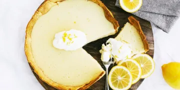 Tarte de leite condensado e limão