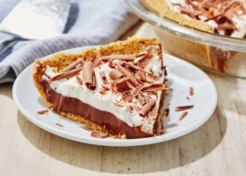 Tarte de iogurte e chocolate