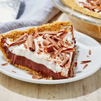 Tarte de iogurte e chocolate
