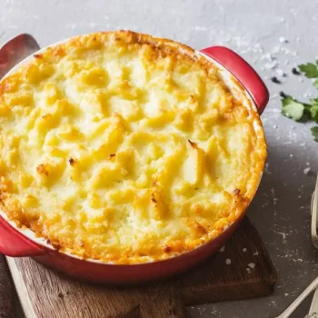 Empadão de atum com arroz