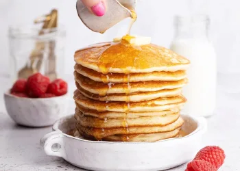 Panquecas americanas fofas