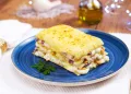 Lasanha de bacalhau