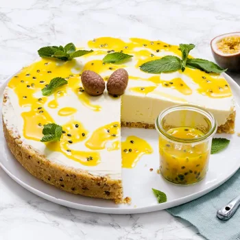 Cheesecake de maracujá